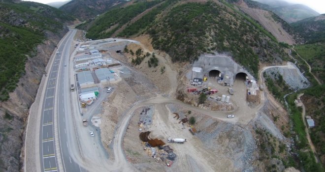 Yeni Zigana Tünelinde Havalandırma Şaftları İmalatı Tünel Çalışmalarını Yavaşlatıyor