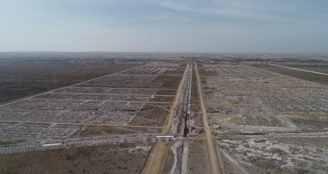 Aksarayda Yeni Sanayi Sitesi Projesi İnşaat Çalışmaları Devam Ediyor