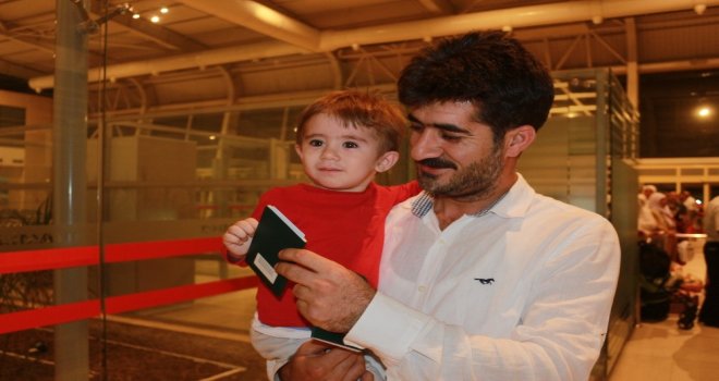 Adıyamanın En Küçük Hacısı 18 Aylık Ali Semih Uçar Oldu