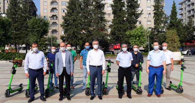 Elektrikli Scooterlar Kahramanmaraş'ta