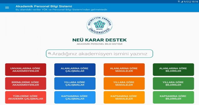 Neüde Yeni Bir Mobil Uygulama Hizmeti