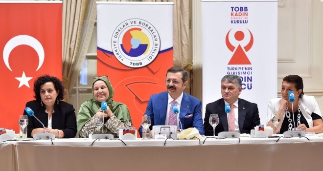 Ttso - Tobb Kadın Girişimcilerinden Hisarcıklıoğluna Ziyaret