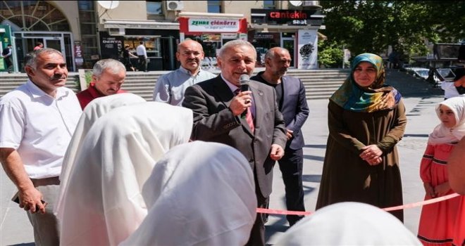 Merkez Kuran Kursları Yararına Kermes Düzenlendi