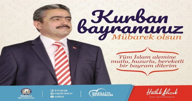 Başkan Alıcık, Kurban Bayramını Kutladı