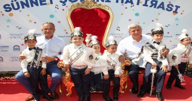 Gebzede 750 Çocuk Sünnet Oldu