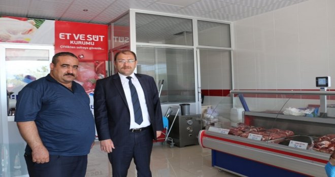Erzincanda Et Ve Süt Kurumunun Satış Mağazası Açıldı