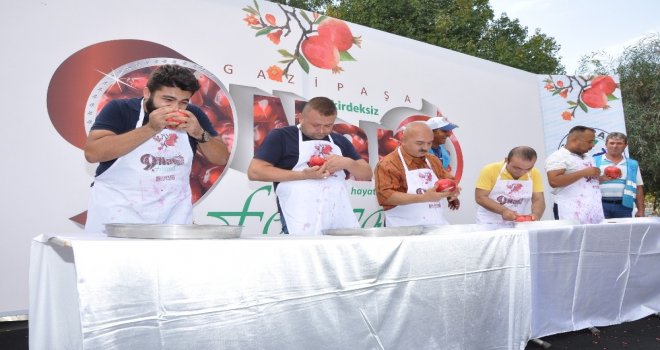 Yarışma Sonunda Ağzındaki Narı Yutmakta Zorlanan Yarışmacı Yanıyorum Diyebildi