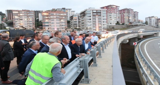 Bakan Turhan, Trabzondaki Ulaşım Yatırımlarını İnceledi