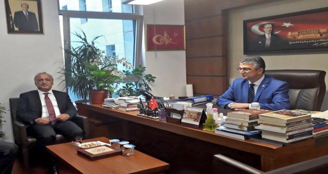 Rektör Çomaklı, Erzurum Milletvekillerini Ziyaret Etti