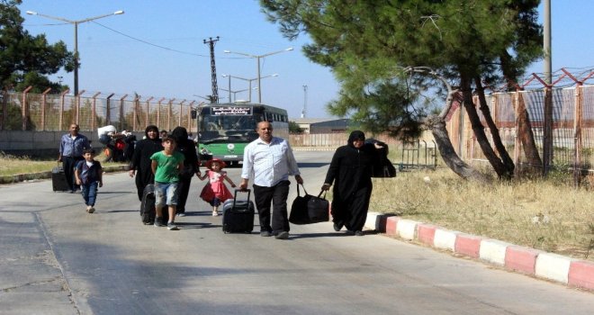 Ramazan Bayramını Ülkesinde Geçiren 40 Bini Aşkın Suriyeli Dönüş Yaptı
