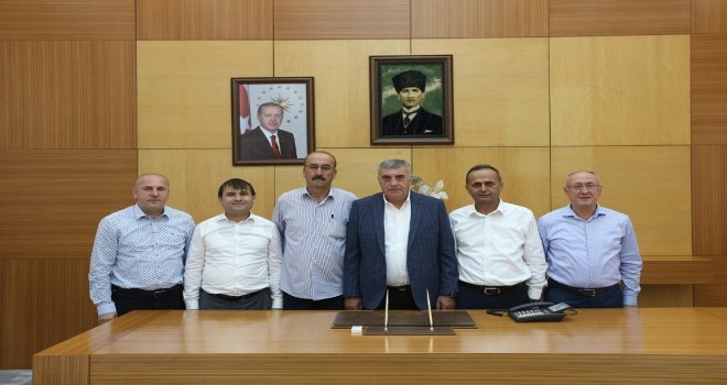 Başkan Toçoğlu, Apek Başkanı Karasakal İle Bir Araya Geldi