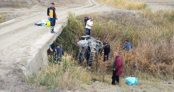 Günyüzü Devlet Hastanesi Başhekimi Dr. Canbay Trafik Kazası Geçirdi