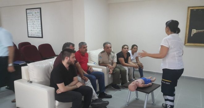 Orman Ve Su İşleri Personeline İlk Yardım Eğitimi Verildi