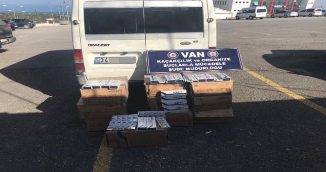 Vanda 5 Bin 500 Paket Kaçak Sigara Ele Geçirildi