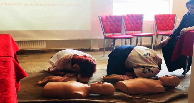 Türk Kızılayından İlk Yardım Eğitimi