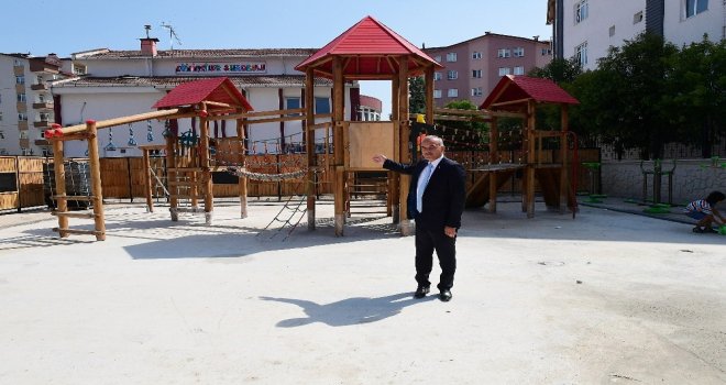 Altınordu Belediyesinden Yeni Mahalleye Modern Ve Güvenli Park