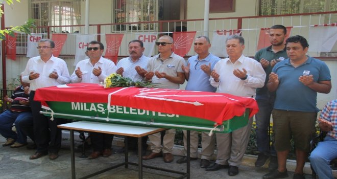 Chp Milas Eski İlçe Başkanı Ali Mil Son Yolculuğuna Uğurlandı