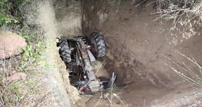 3 Gündür Aranan Adam, Traktörle Devrildiği 5 Metrelik Çukurda Bulundu