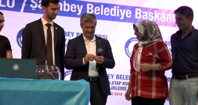 Şahinbeyde Bin 201 Vatandaşın Konutları Kurayla Belirlendi