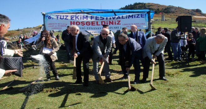 Unescoya Aday Efsaneyi Yaşatmak İçin Tuz Ektiler