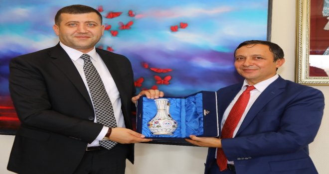 Mhp Kayseri Milletvekili Ersoy, Erü Rektörü Çalışı Ziyaret Etti