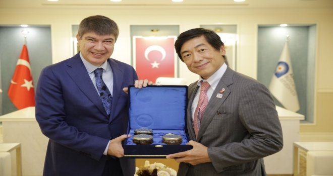 Japon Büyükelçisi Festival İçin Antalyaya Geldi