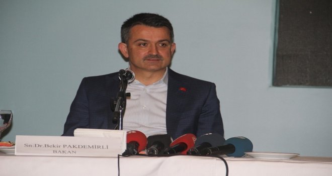 Bakan Pakdemirli: “Vatandaşın Ekmeğine Göz Diken Fırsatçılara Göz Açtırmıyoruz”