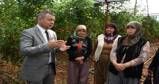 Antalyada İyi Tarım Uygulama Projesine Destek