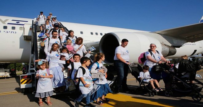 İsraile 300 Yeni Yahudi Göçmen Geldi