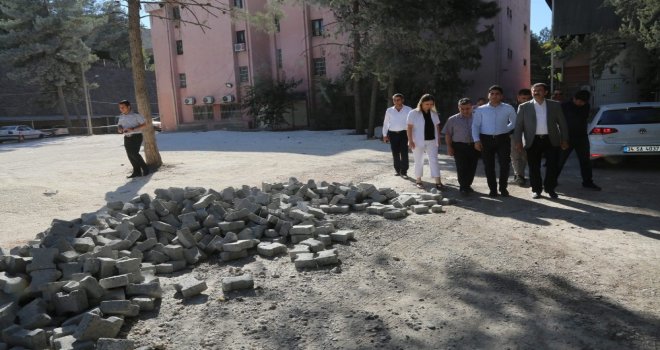 Ekinci Otopark Çalışmalarını İnceledi