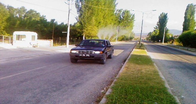 Hisarcık Belediyesinden İlaçlama Çalışması