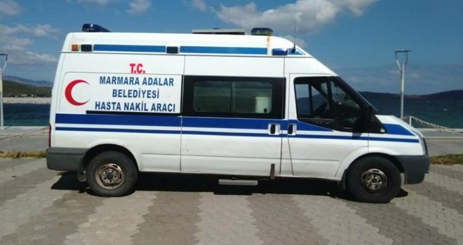 Sağlık Bakanlığından Marmara Belediyesine Hasta Nakil Aracı