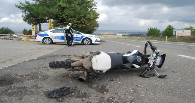 Tekirdağda Trafik Kazası: 2 Yaralı