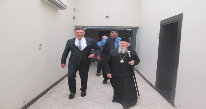 Fener Rum Patriği Bartholomeos, Erdekte