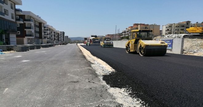 Büyükşehir Sökede Üst Yapı Çalışmalarını Sürdürüyor