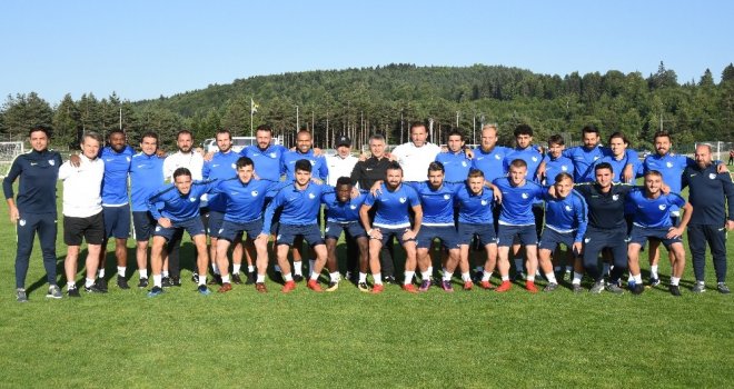 Erzurumspor, Topuk Yaylasında Sezon Hazırlıklarını Sürdürüyor