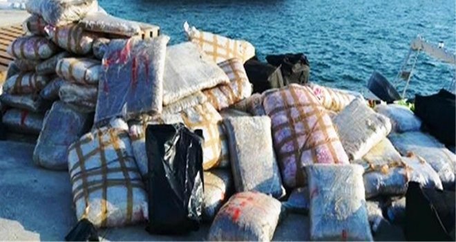 Sürat Teknesiyle Getirilen 1,5 Ton Skunk Yakalandı