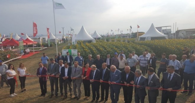 Tekirdağda Tarım Ve Teknoloji Günleri Fuarı Törenle Açıldı