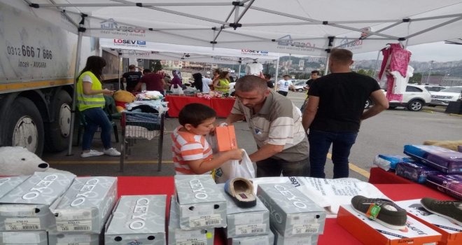 Lösev İyilikler Tırı Forum Trabzonda Ailelerle Buluştu