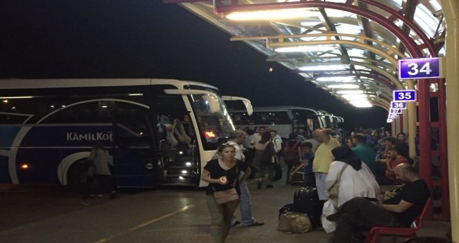 Terminale Bayram Yoğunluğu Geldi