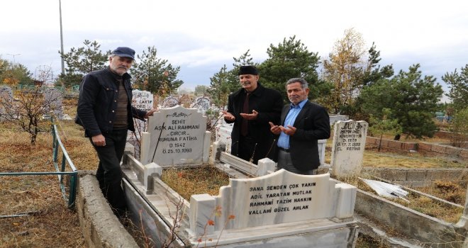 Şehit Âşık Ali Rahmani Ölümünün 25. Yılında Mezarı Başında Anıldı