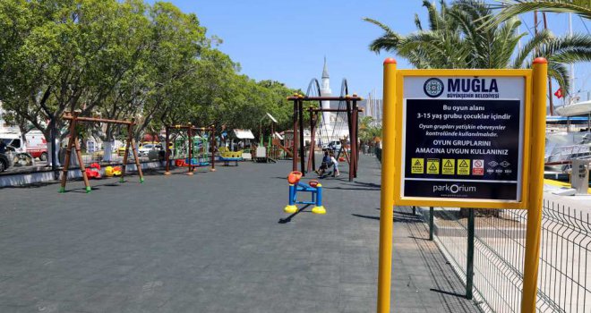 Bodrum Limanında Çocuklara Özel Oyun Parkları