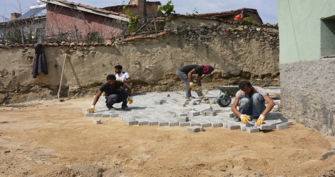Seyitgazide Kilit Taş Döşeme Çalışması
