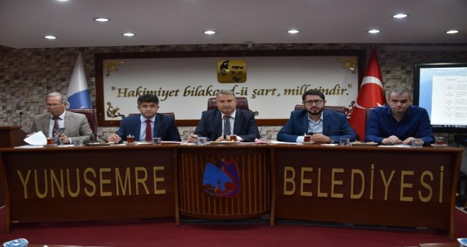 Yunusemrenin 2019 Bütçesi Meclisten Geçti