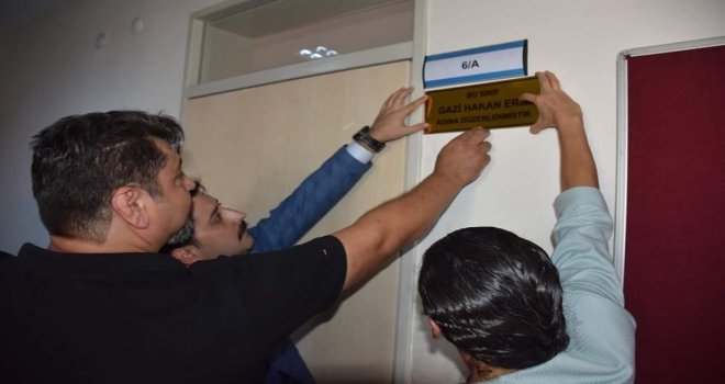 Buharkentli Şehit Ve Gazilerin İsimleri Ölümsüzleştirildi