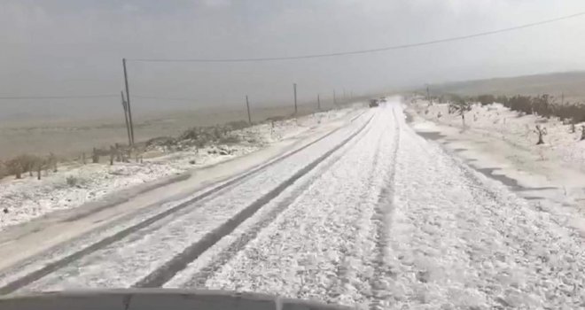 Ağustos Ayında Kars Beyaza Büründü