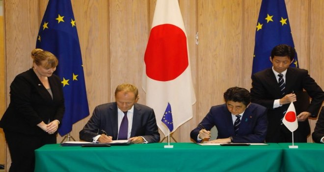 Ab Ve Japonya Arasında Tarihi Anlaşma İmzalandı
