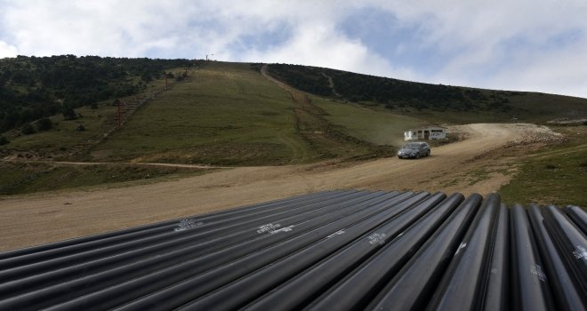 Zigana Kayak Merkezinin Kayak Pisti Doğalgaz Boru Hattı İçin Tahrip Edildi