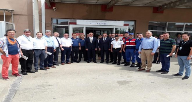 Çorlu Devlet Hastanesinde Jandarma Göreve Başladı