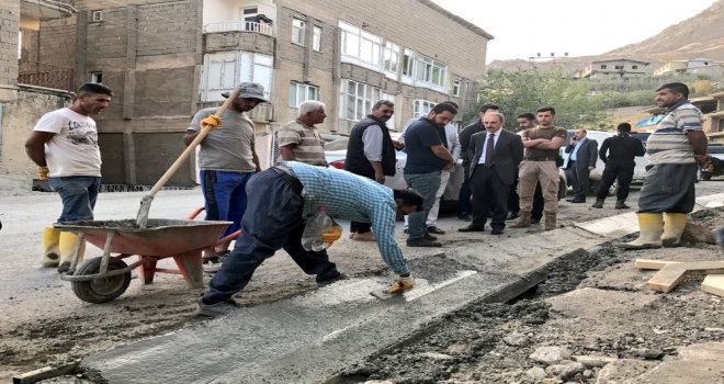 Hakkaride Trapez Kanallar İnşa Ediliyor
